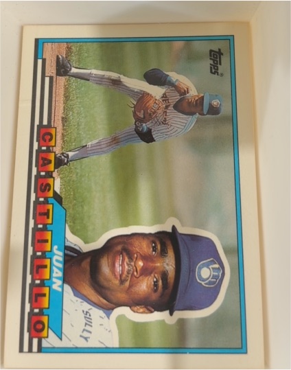 1989 Topps Big #9 Juan Castillo — front
