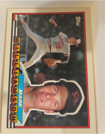 1989 Topps Big #147 Mark Williamson — front