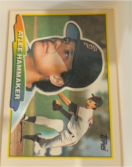 1988 Topps Big #259 Atlee Hammaker — front
