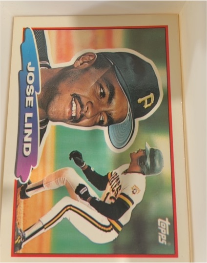 1988 Topps Big #106 Jose Lind — front