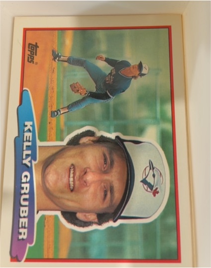 1988 Topps Big #134 Kelly Gruber — front