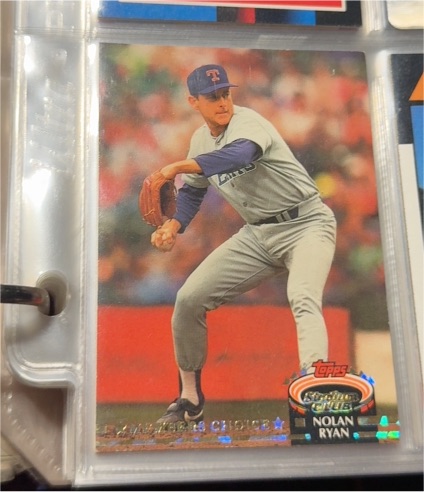 1992 Topps Stadium Club #605 Nolan Ryan — front
