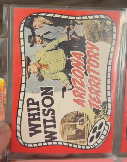 1993 SMKW Riders of the Silver Screen #293 Whip Wilson — front