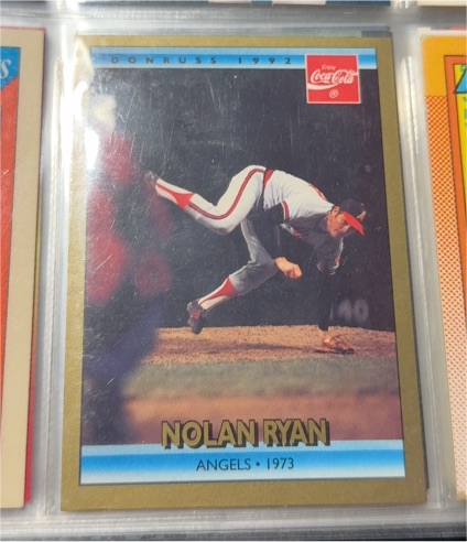 1992 Donruss Coca-Cola #2 Nolan Ryan Angels 1973 — front