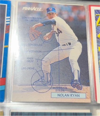 1992 Pinnacle #618 Nolan Ryan — front