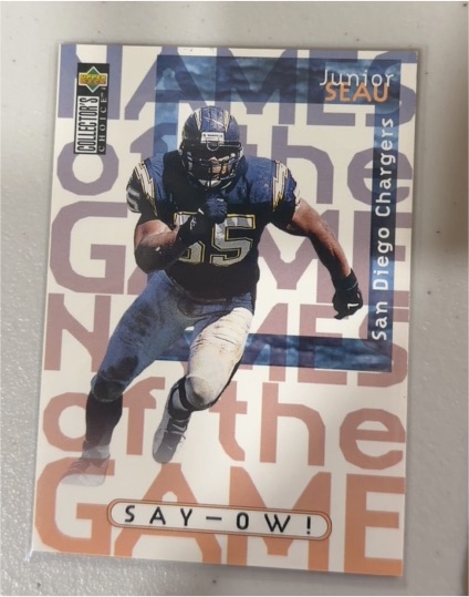 1997 Upper Deck Collector's Choice #55 Junior Seau — front