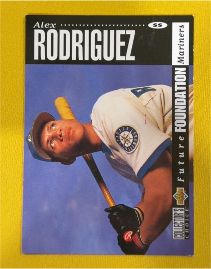 1994 Upper Deck Collector's Choice #647 Alex Rodriguez — front