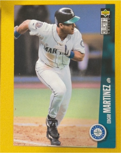 1996 Upper Deck Collector's Choice #725 Edgar Martinez — front