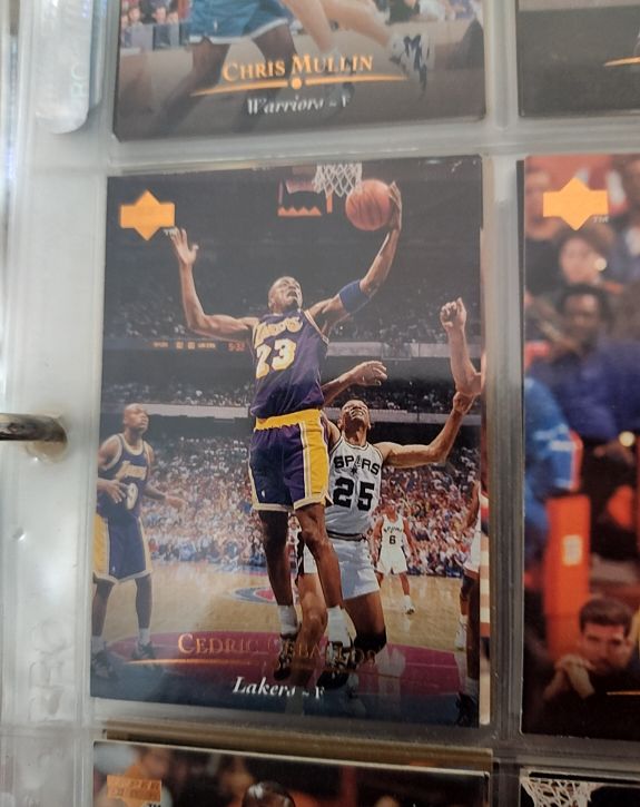 1993-94 Upper Deck #183 Cedric Ceballos — front