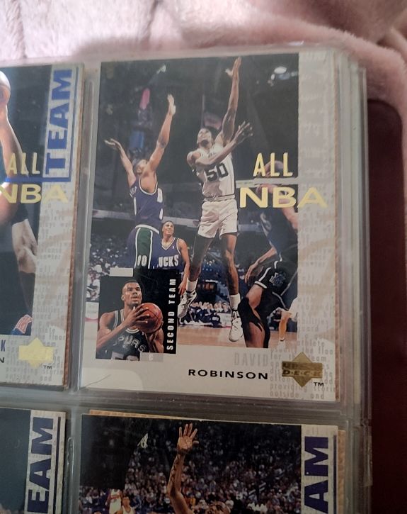 1994-95 Upper Deck #18 David Robinson — front