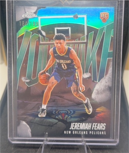 2025-26 Topps Chrome #YQ-7 Jeremiah Fears Youthquake — front