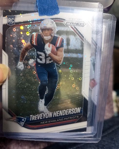 2025 Panini Prizm #343 Treveyon Henderson — front
