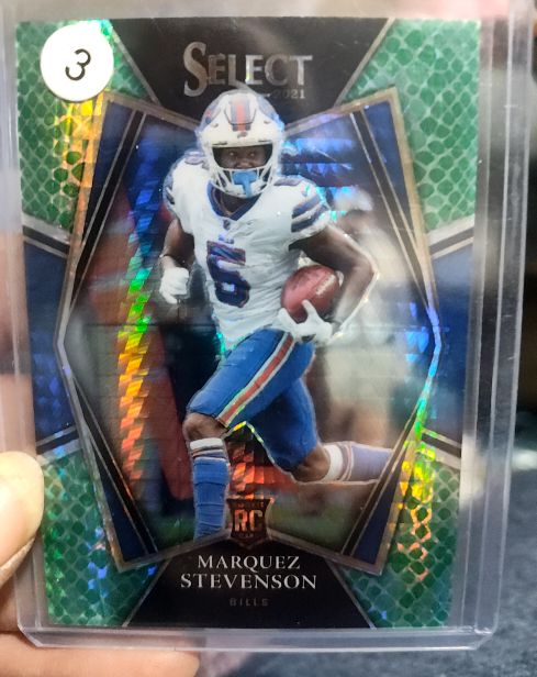 2021 Panini Select Football #196 Marquez Stevenson — front