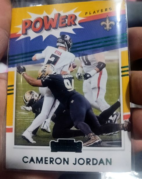 2021 Panini Contenders #PP-CJO Cameron Jordan Power Players — front