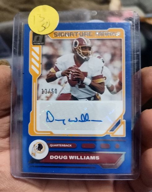 2023 Donruss Signature Marks #SM-DW Doug Williams — front