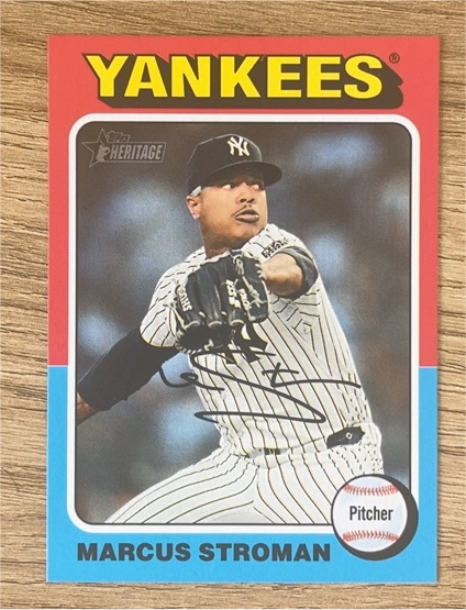 2024 Topps Heritage #556 Marcus Stroman — front
