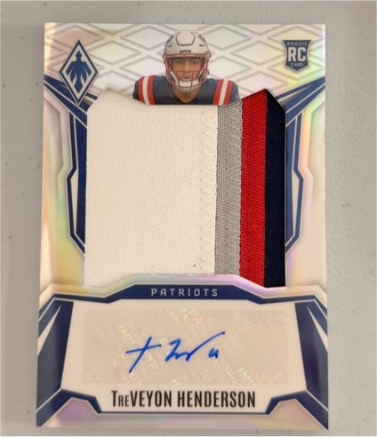 2025 Panini Phoenix #RPS-THN TreVeyon Henderson — front