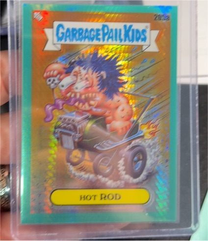 2022 Topps Chrome Garbage Pail Kids Series 5 #205a Hot Rod — front