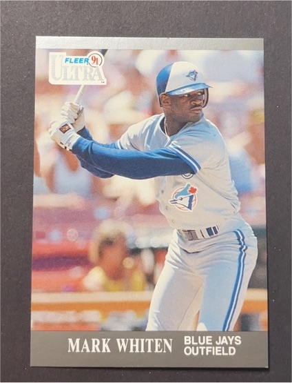 1991 Fleer Ultra #371 Mark Whiten — front