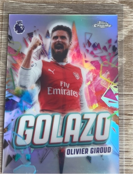 2026 Topps Chrome Premier League #GZ-15 Olivier Giroud Golazo — front
