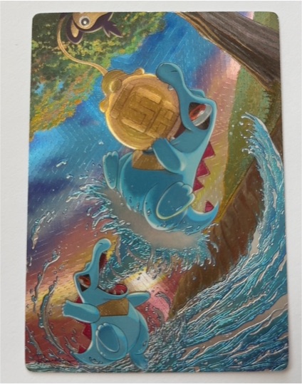 2023 Pokémon Totodile Holo Art Card — front