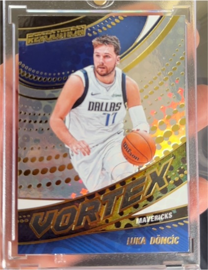 2024-25 Panini Revolution #7 Luka Dončić Vortex — front
