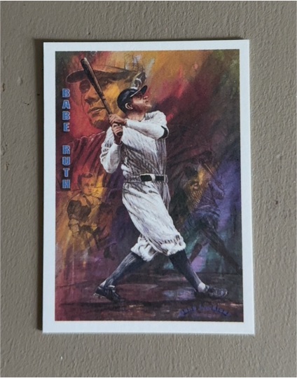 1993 Ted Williams Card Company #LC6 Babe Ruth — front