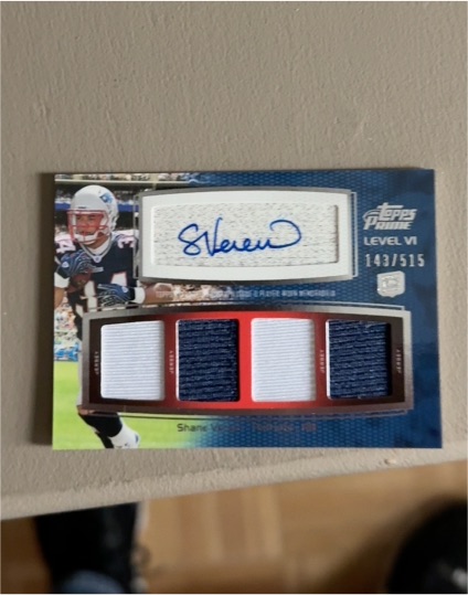 2011 Topps Prime Level VI #143 Shane Vereen — front
