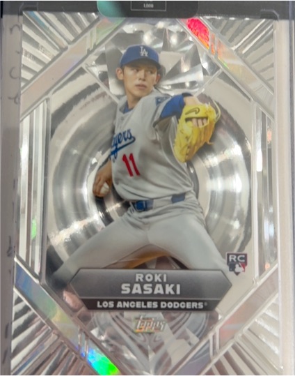 2025 Topps Diamond Icons #L-008 Roki Sasaki — front