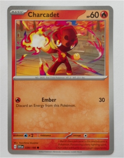 2023 Pokemon Scarlet & Violet #039 Charcadet — front