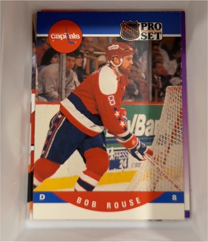 1990-91 Pro Set #554 Bob Rouse — front