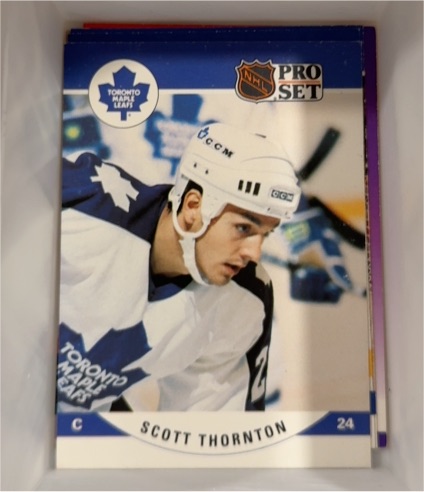 1990-91 Pro Set #640 Scott Thornton — front