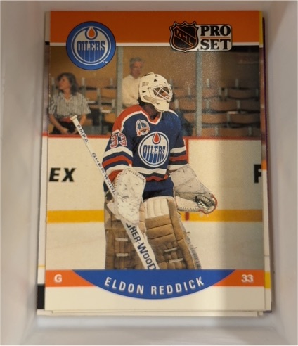 1990-91 Pro Set #445 Eldon Reddick — front