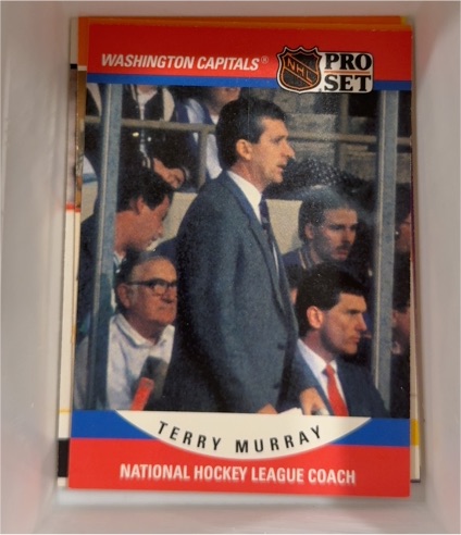1990-91 Pro Set #679 Terry Murray — front