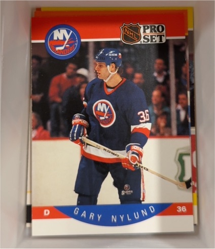 1990-91 Pro Set #190 Gary Nylund — front