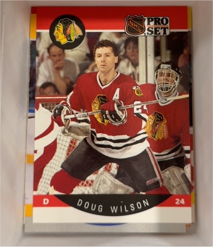 1990-91 Pro Set #63 Doug Wilson — front