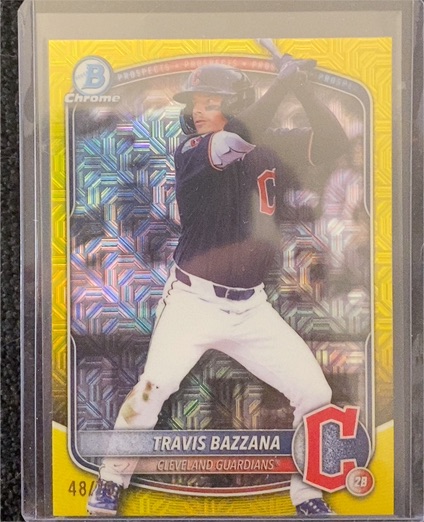 2025 Bowman Draft Chrome #BDC-49 Travis Bazzana — front