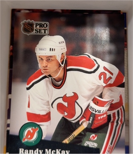 1991-92 Pro Set #422 Randy McKay — front