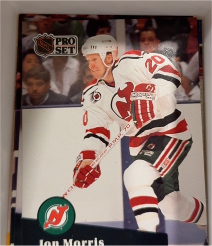 1991-92 Pro Set #424 Jon Morris — front