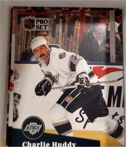 1991-92 Pro Set #400 Charlie Huddy — front