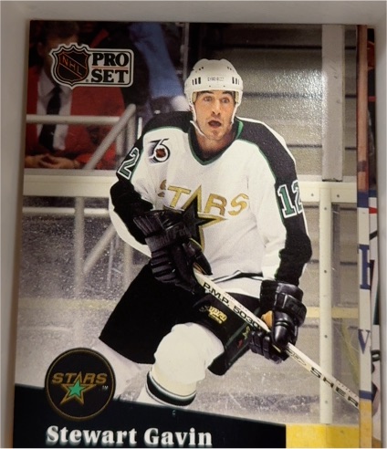 1991-92 Pro Set #404 Stewart Gavin — front