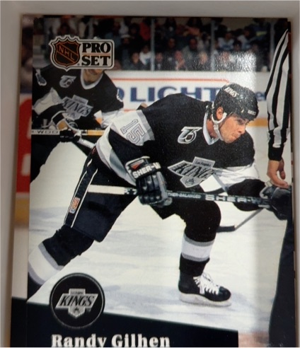 1991-92 Pro Set #403 Randy Gilhen — front