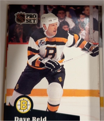 1991 Pro Set #348 Dave Reid — front