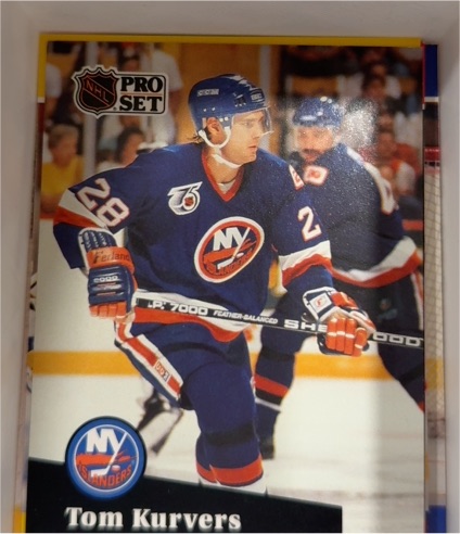1991 Pro Set #29 Tom Kurvers — front