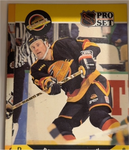 1990-91 Pro Set #303 Dan Quinn — front