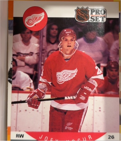 1990-91 Pro Set #73 Joey Kocur — front