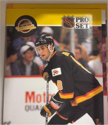 1990-91 Pro Set #291 Greg Adams — front