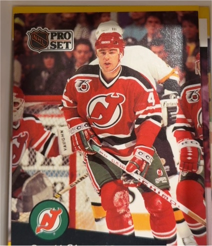 1991 Pro Set #132 Scott Stevens — front