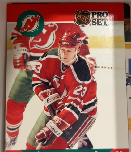 1990-91 Pro Set #166 Bruce Driver — front
