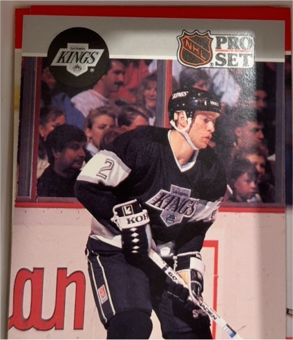 1990-91 Pro Set #114 Brian Benning — front